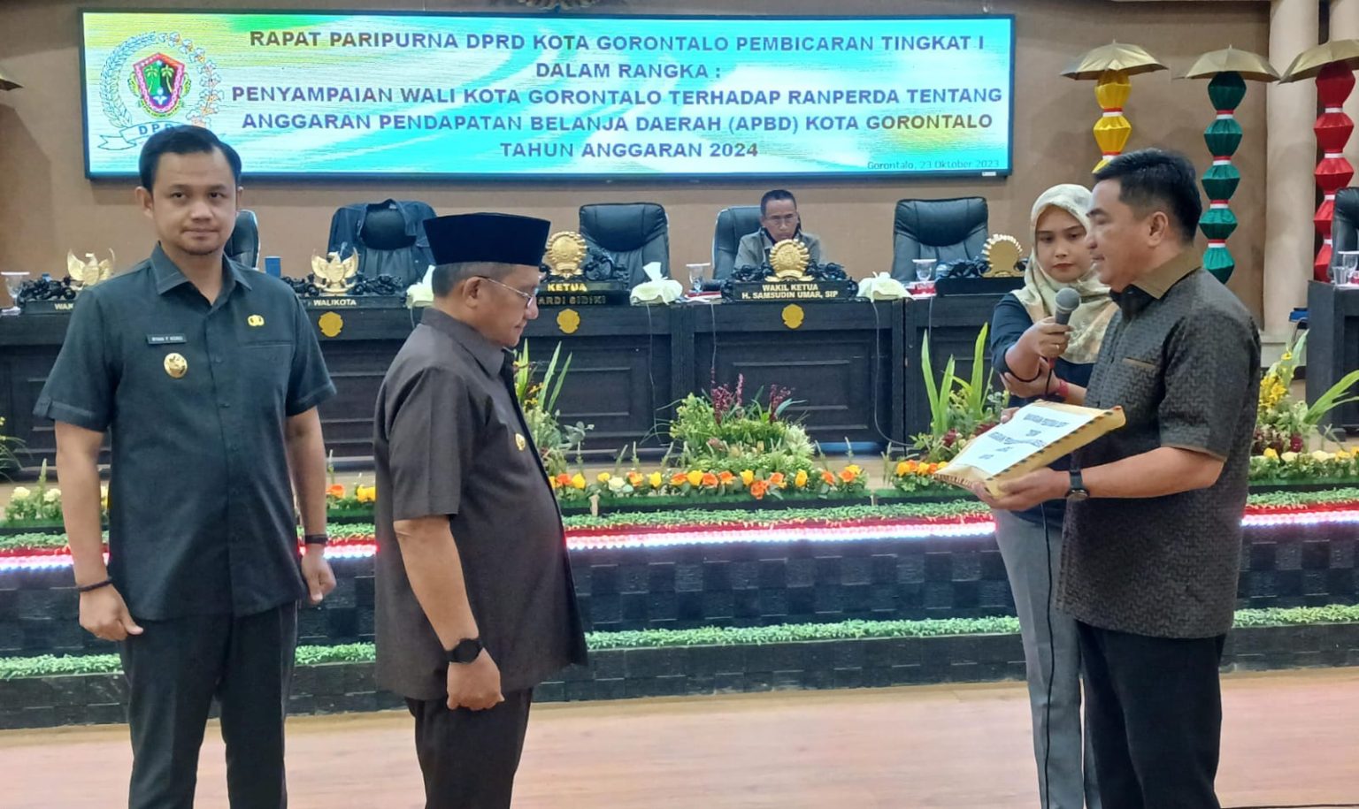 Ranperda Anggaran Pendapatan Belanja Daerah Kota Gorontalo Tahun 2024