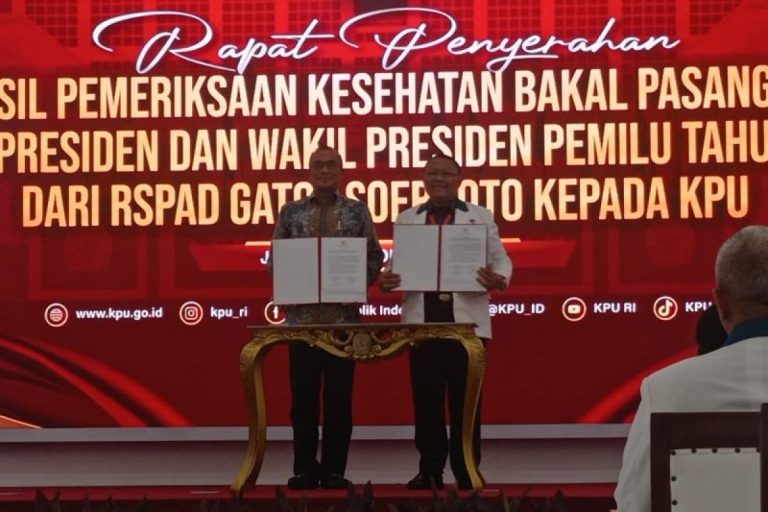 Tiga Pasangan Capres Cawapres Lulus Tes Kesehatan Read Id