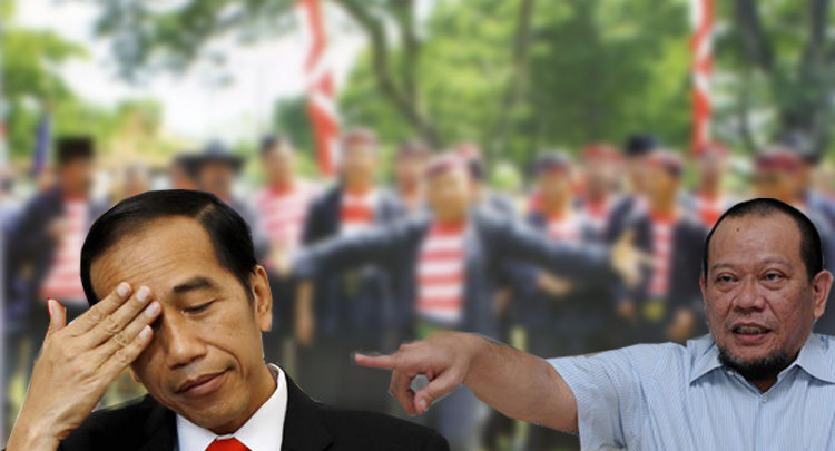 La Nyalla, Politik Belah Bambu Jokowi?