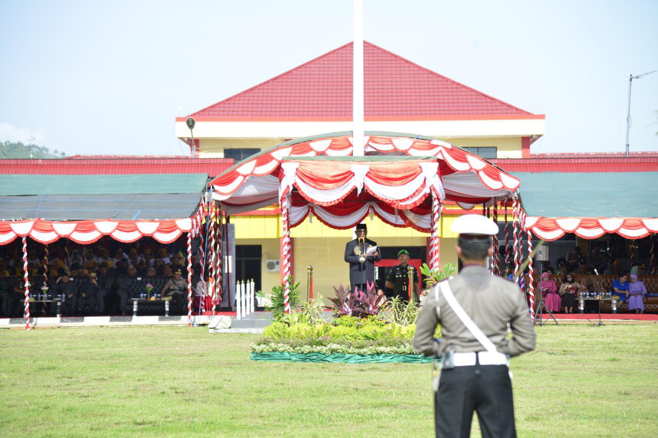 SPN Gorontalo Jadi Tempat Pelaksaan Upacara Hari Patriotik