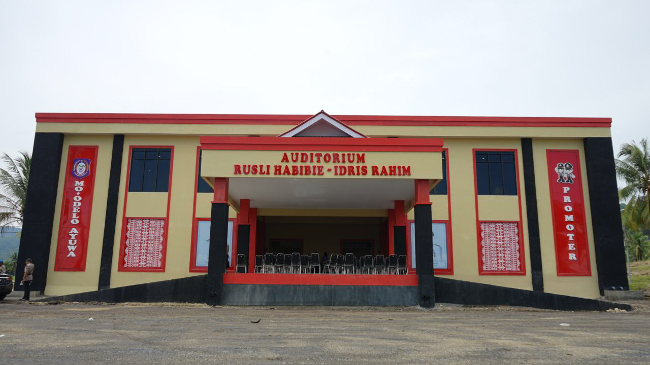 Rusli-Idris Jadi Nama Auditorium SPN Gorontalo