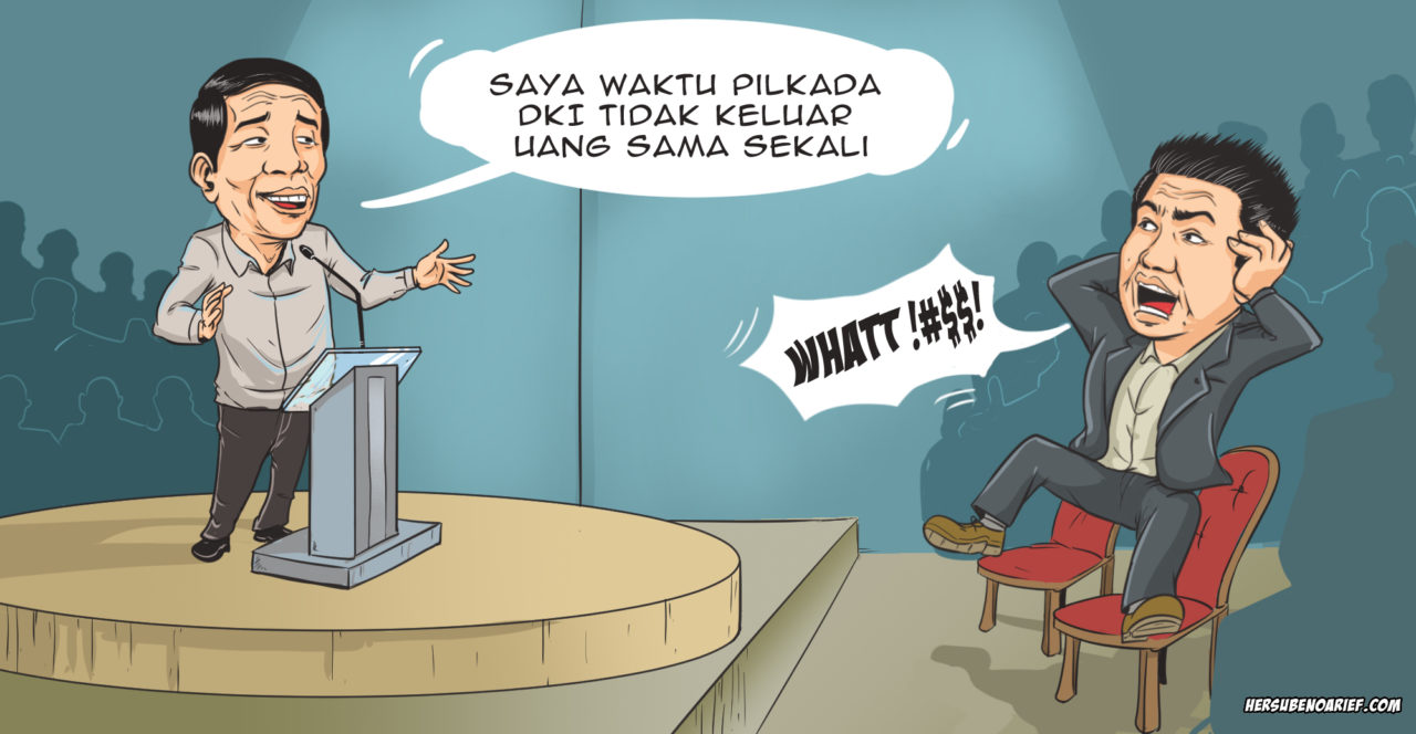 Menyaksikan Hebatnya Permainan Watak Jokowi