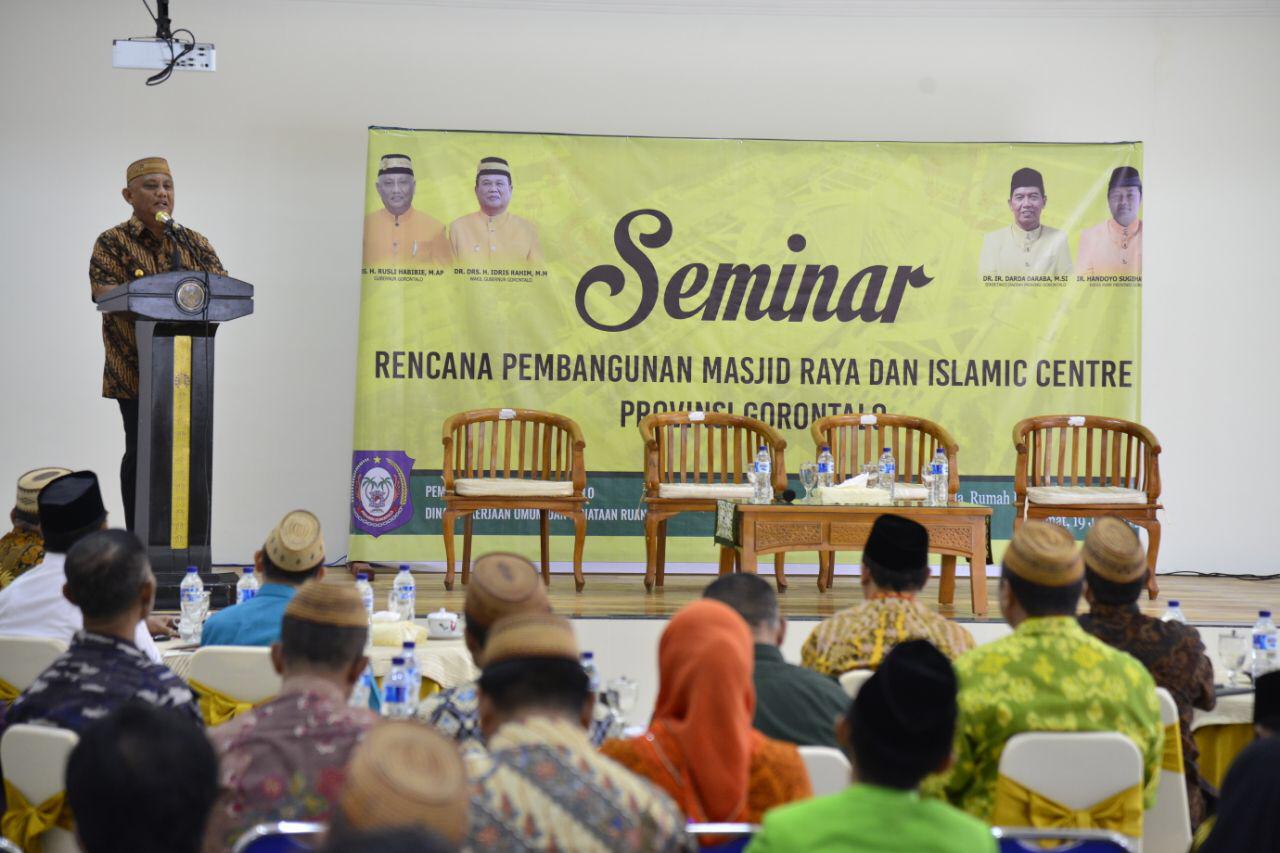 Pemprov Siapkan Lahan Pembangunan Masjid Raya Gorontalo