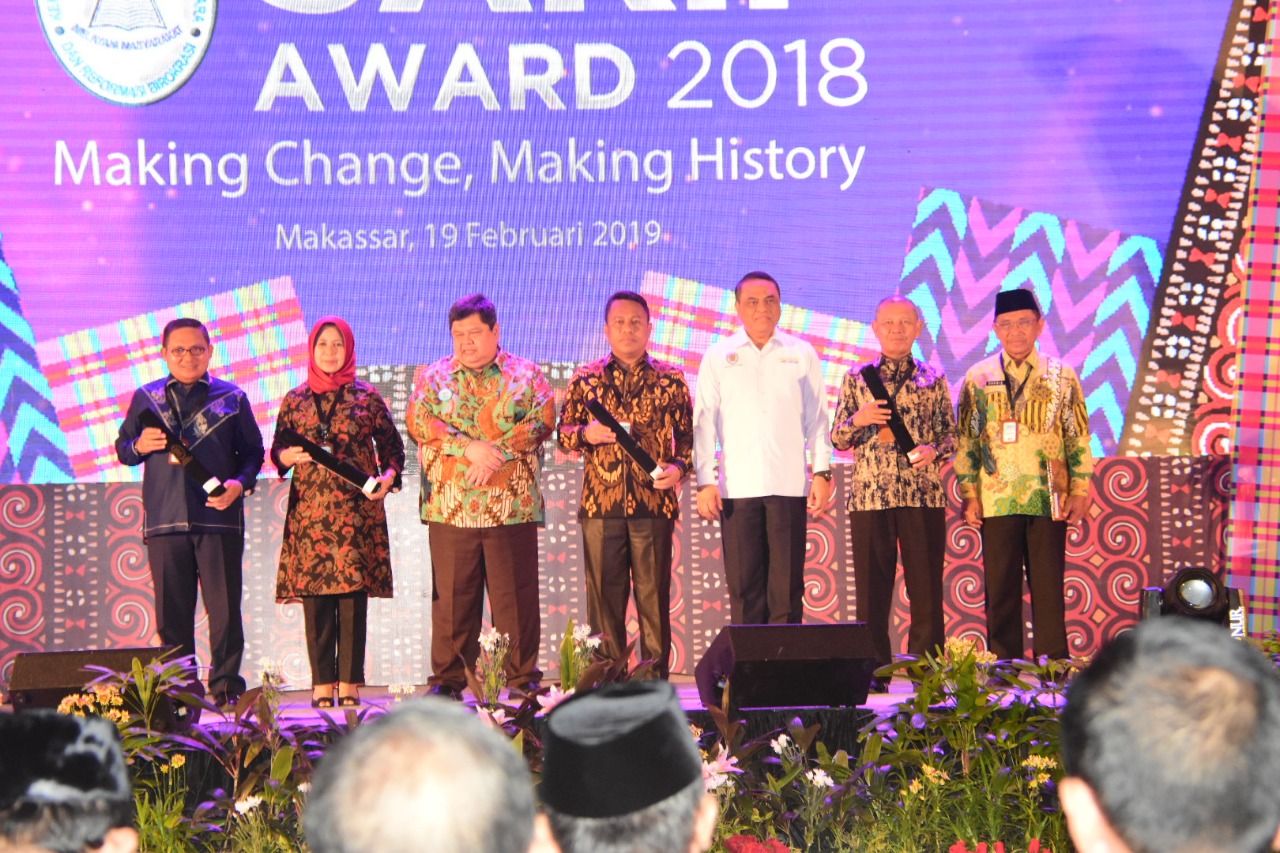Berikut Lima Daerah Peraih SAKIP Award 2019