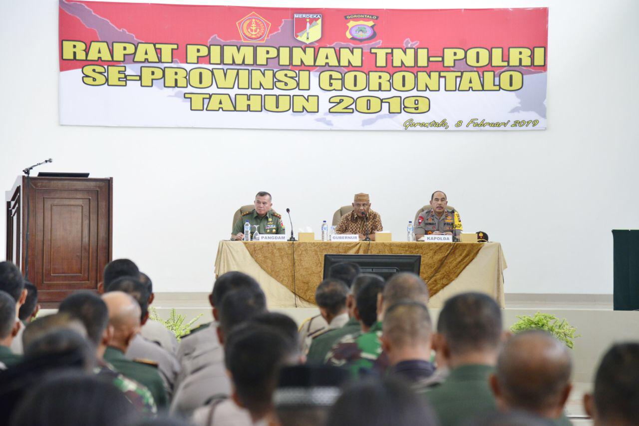 Gubernur Tegaskan Jangan Terlena Dengan Amannya Gorontalo