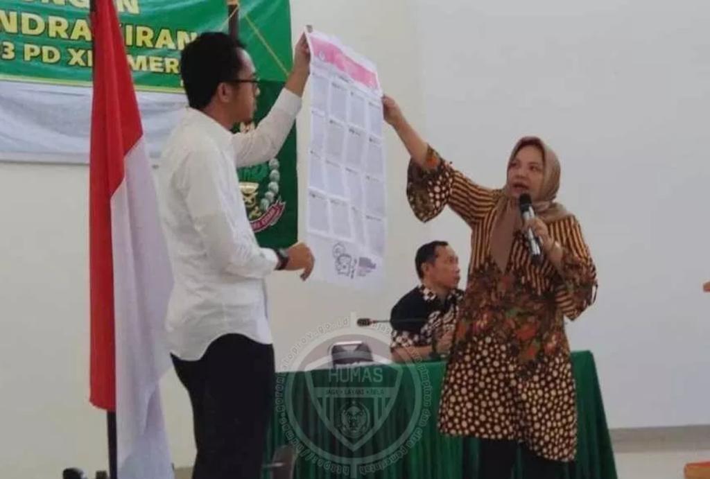 KPU Provinsi Gorontalo Sosialisasikan Cara Mencoblos Surat Suara
