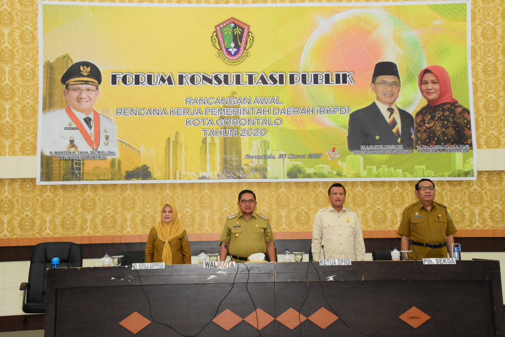 Wali Kota Gorontalo Bahas Rencana Kerja Pemerintah