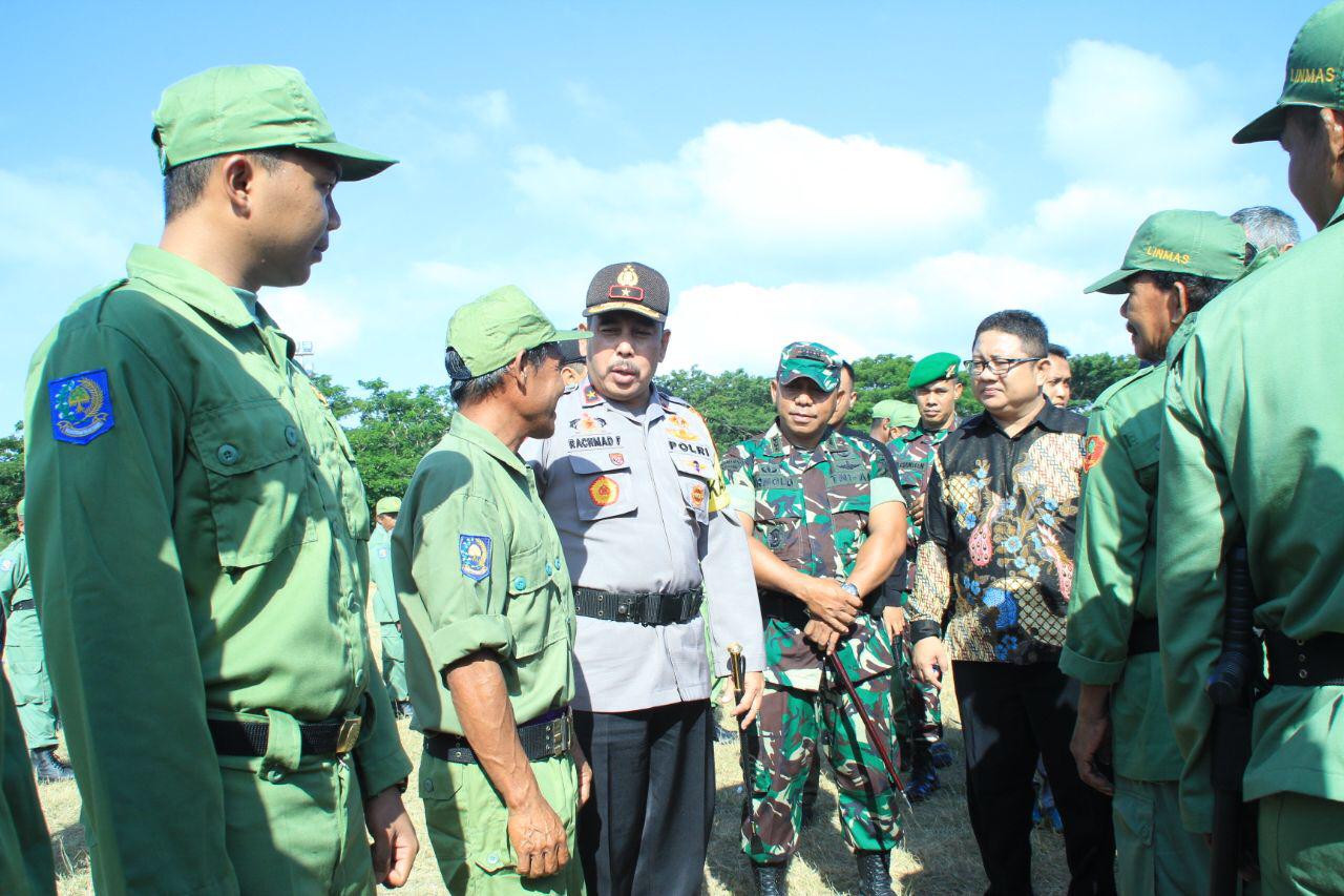 Seminggu Jelang Pemilu, TNI Polri Tinjau Seluruh TPS di Gorontalo
