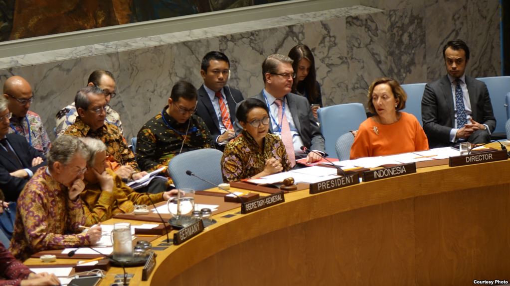 Sidang Dewan Keamanan PBB Diwarnai Diplomasi Batik