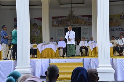 Ribuan Kaum Dhuafa Hadiri Kegiatan 2 Tahun Kepemimpinan NKRI