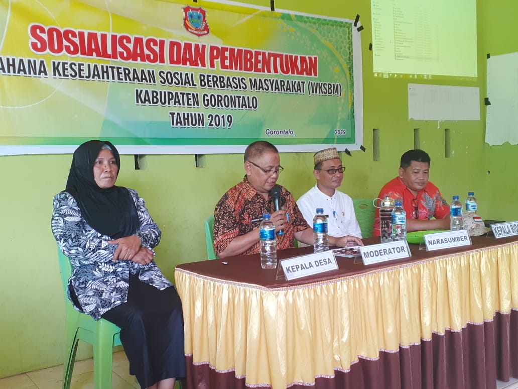 Dinsos Kabupaten Gorontalo Bentuk Pelayanan Sosial Berbasis Masyarakat