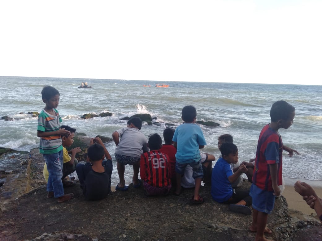 Dua Bocah Tenggelam di Pantai Indah Kota Gorontalo