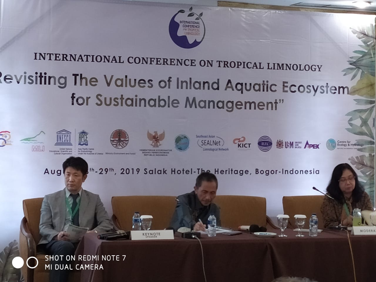 Bupati Gorontalo Paparkan Permasalahan Danau Limboto Dikonferensi Ekosistem Internasional
