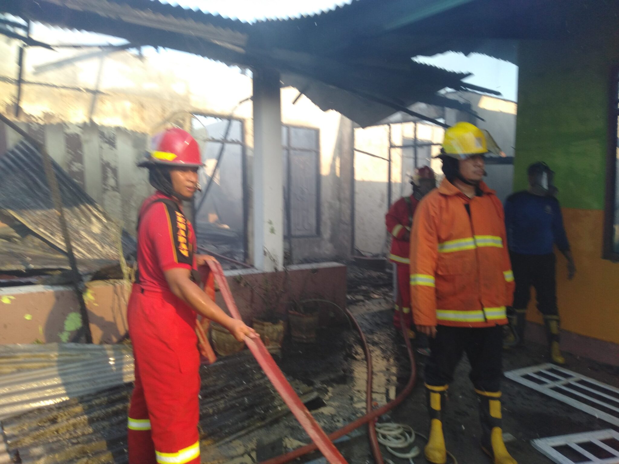 Enam Rumah di Kota Gorontalo Ludes Terbakar
