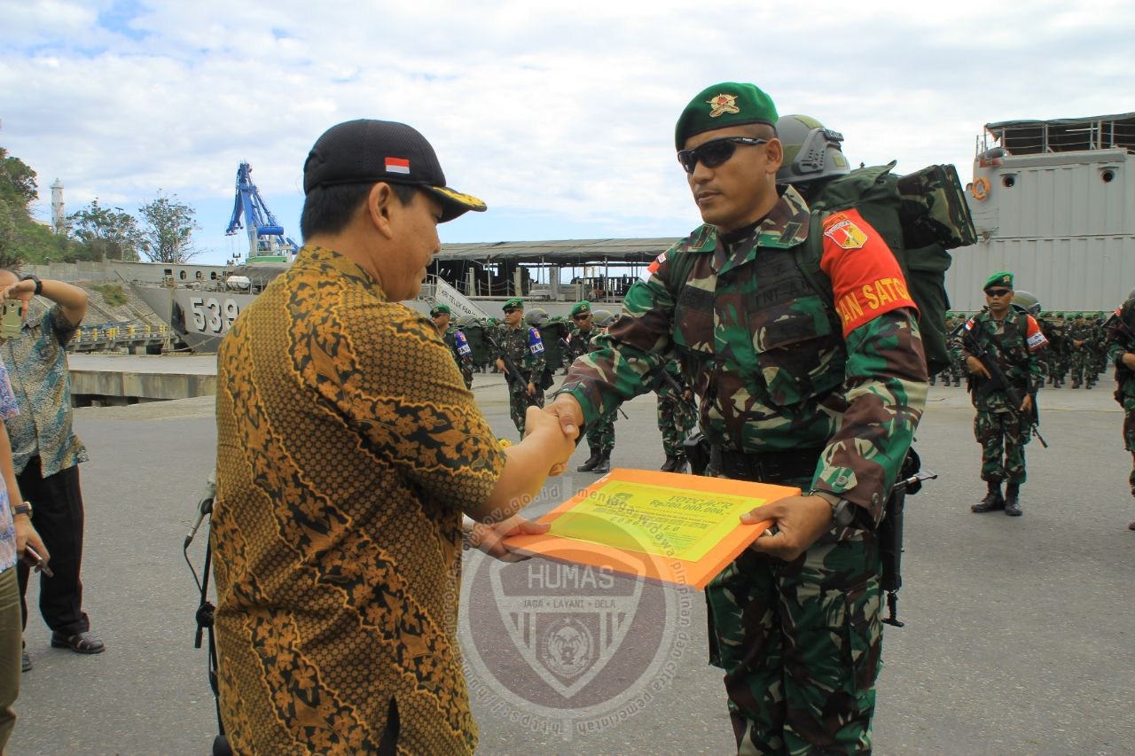 Pemprov Gorontalo Berikan Bantuan Operasional untuk Tim Pengamanan Perbatasan RI-PNG