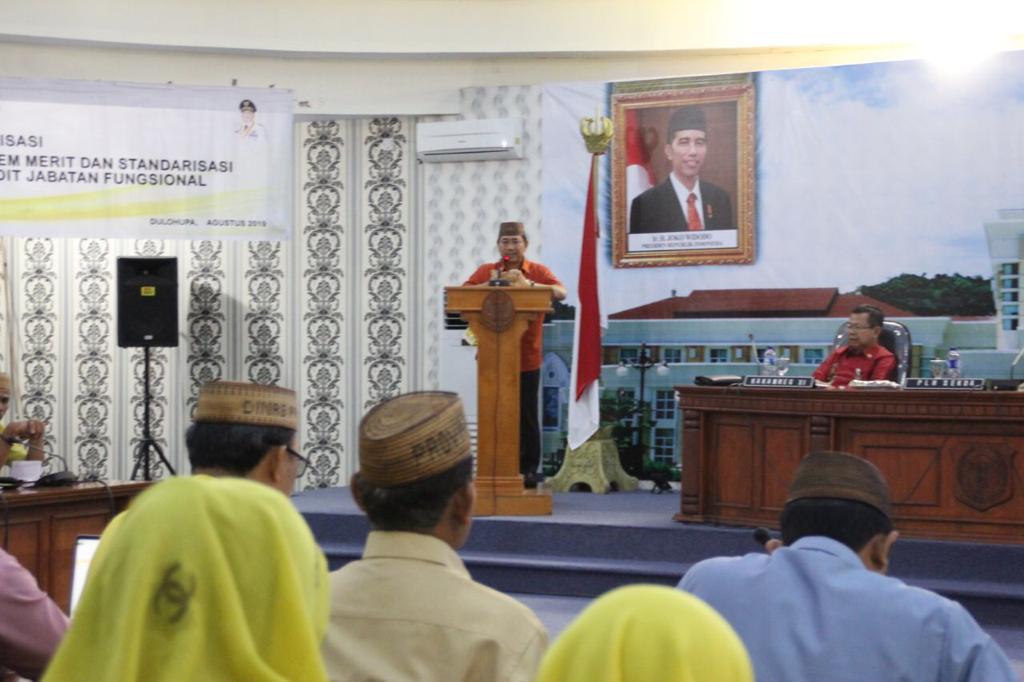 BKP Gorontalo Percepat Sosialisasi Sistem MERIT Ketingkat Pegawai