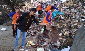 Aksi Bersih di Pantai Leato Kumpulkan 813 Kg Sampah