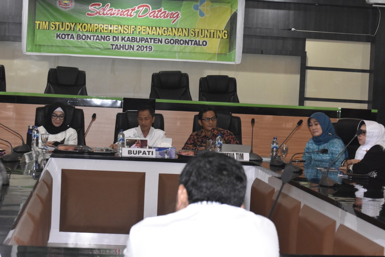 Pemkot Bontang belajar penanganan Stunting di Kabupaten Gorontalo