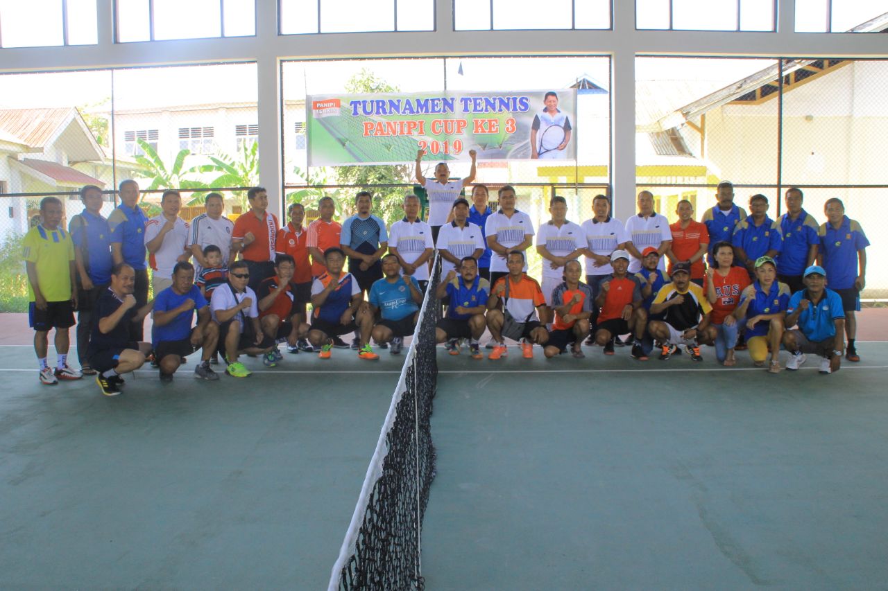 Turnamen Tenis Panipi Cup 2019 resmi dimulai