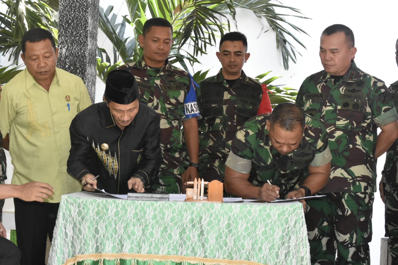 Pembangunan Kodim, Pemkab Gorontalo Hibahkan Lima Hektare Lahan