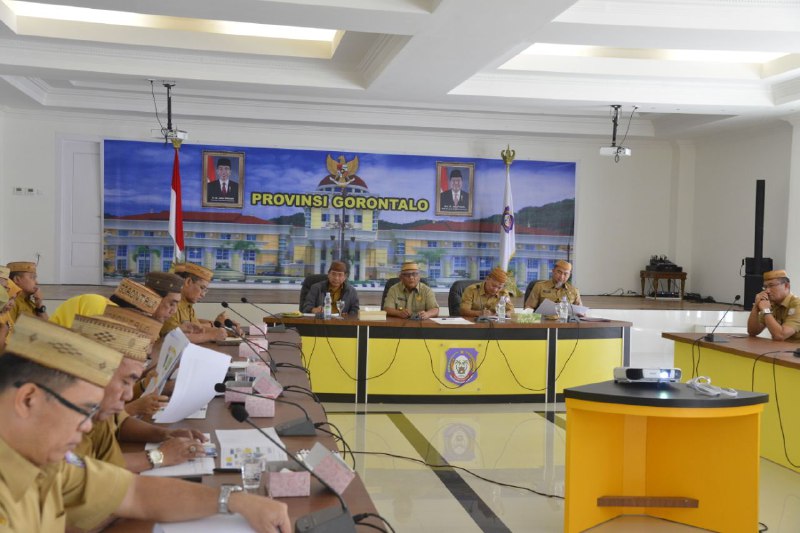 Gubernur Gorontalo Evaluasi Dinas Unggulan Guna Efisiensi Anggaran 2020