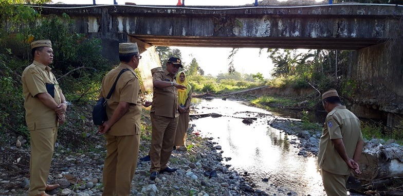 Jembatan Tolomato di Kecamatan Suwawa Segera diperbaiki