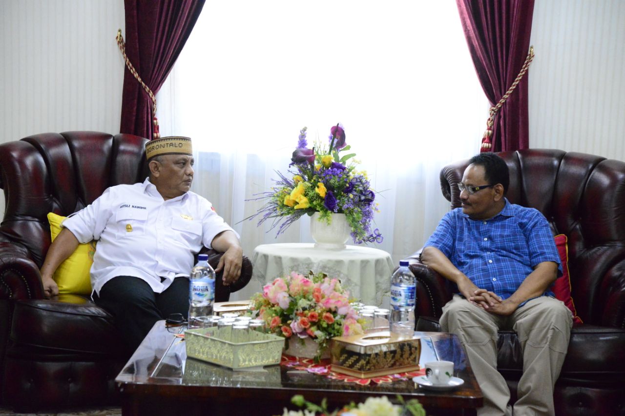 Gubernur minta bantuan Kepala BNNP untuk berantas Narkoba di Gorontalo