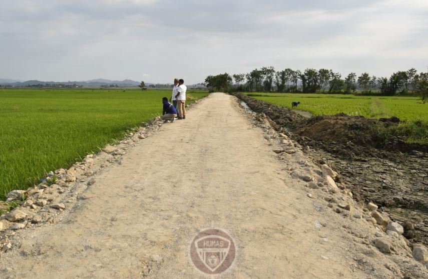 Pengerjaan infrastruktur jalan di Kecamatan Wonosari telah rampung