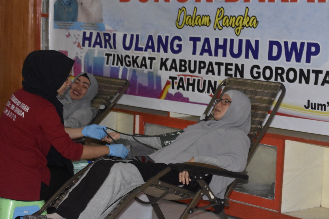 HUT ke-20, DWP Kabupaten Gorontalo Gelar Bakti Sosial