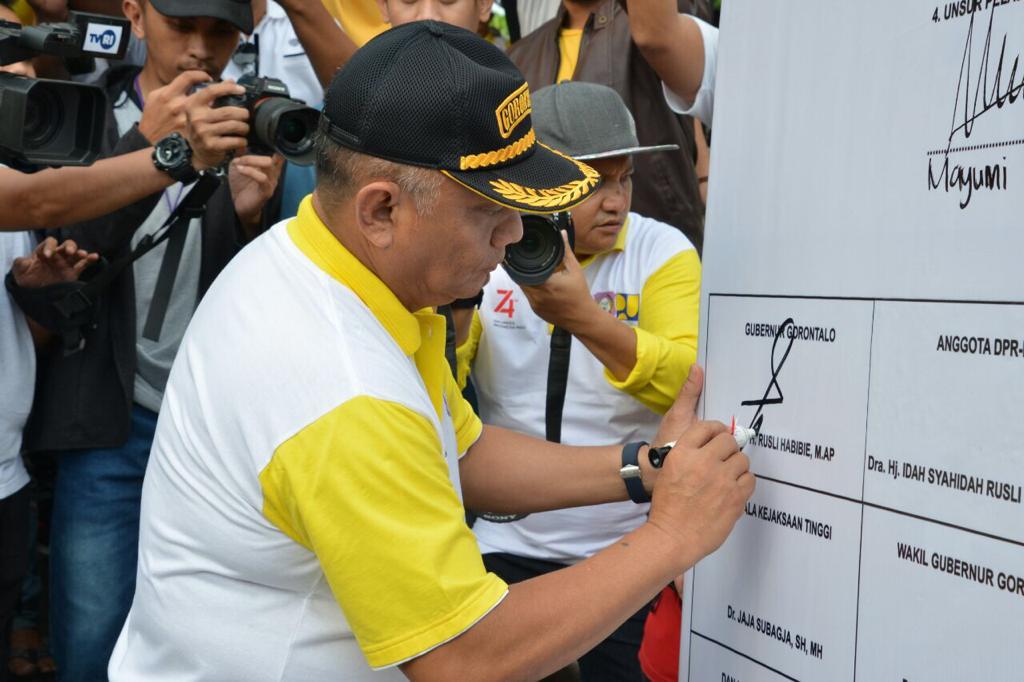 Gorontalo Deklarasi Perangi Miras dan Panah Wayer