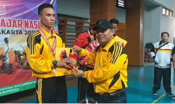 Kontingan Gorontalo raih satu medali emas di ajang Peparpenas XVI