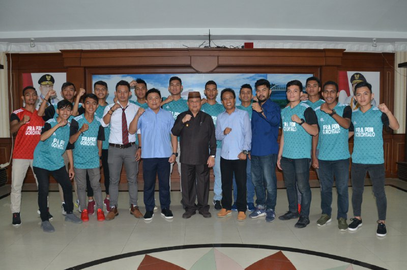 Wagub berharap 14 Atlit Cabor Futsal harumkan nama Gorontalo