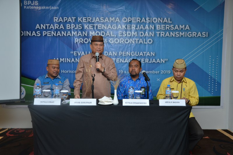 Kepesertaan BPJS Ketenagakerjaan di Gorontalo hanya 30 persen