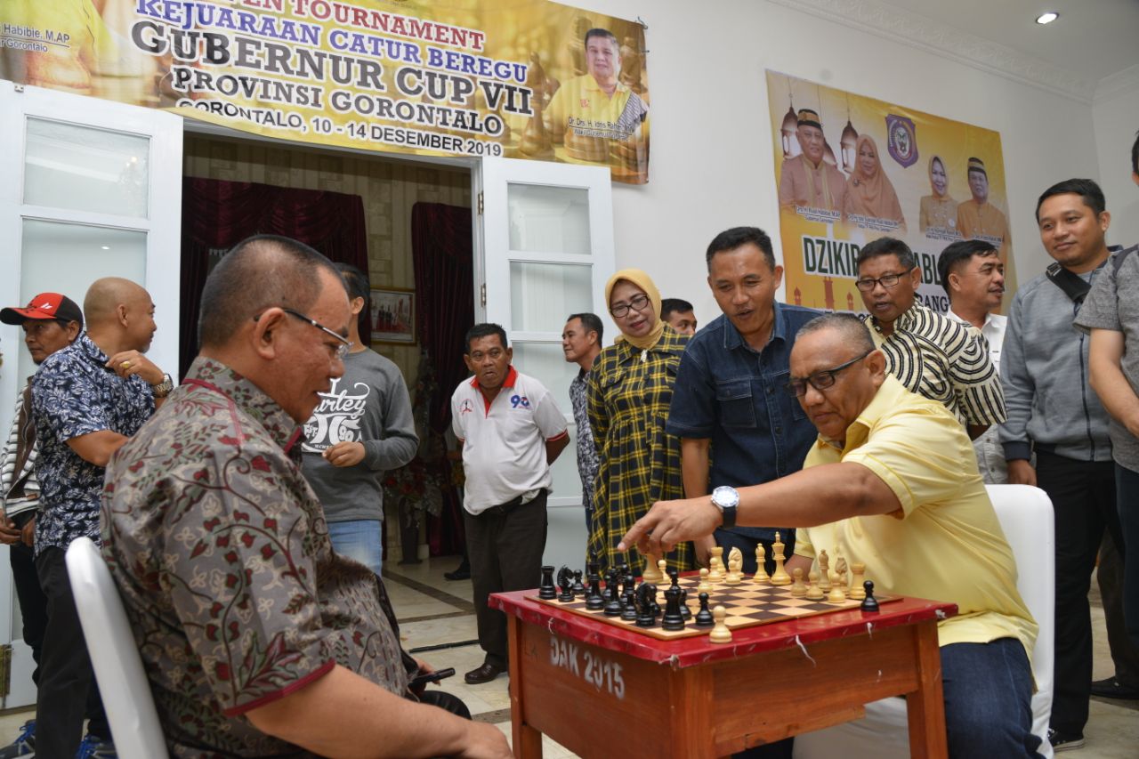 Turnamen Catur “Gubernur Cup” Diikuti Peserta se-Indonesia Timur