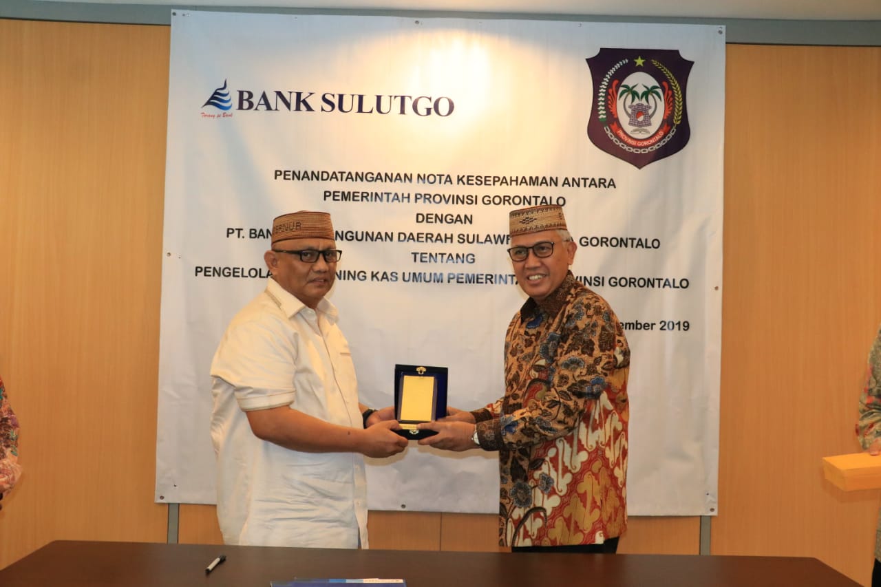 Selangkah Lagi Rekening Pemprov Gorontalo Pindah ke Bank Sulutgo