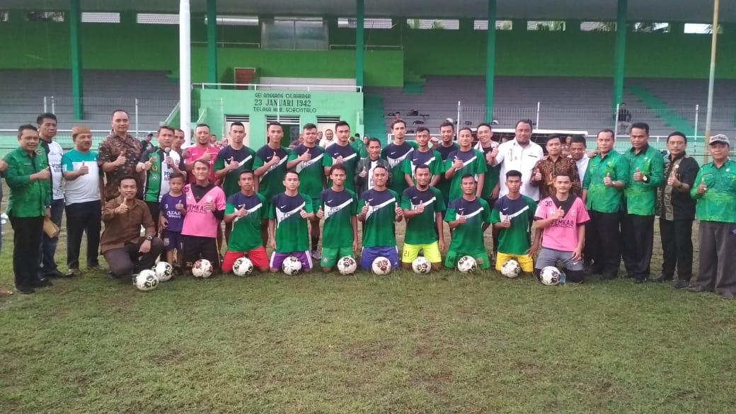 Bupati Nelson Motivasi Tim Persidago Bertanding di Liga 3 Indonesia