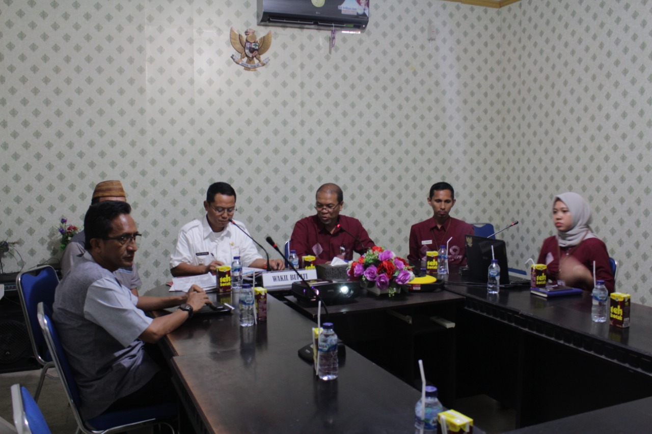 Hadiri Undangan Ombudsman, Wabup Gorontalo Utara Terima LAHP Rumah Nelayan