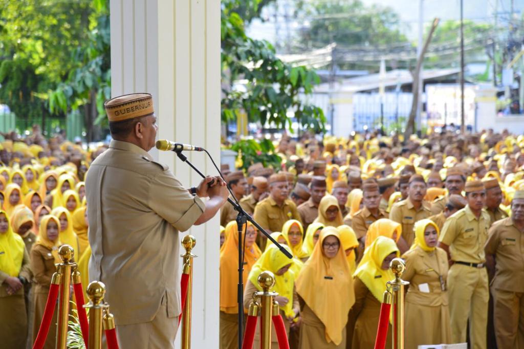 Gubernur Gorontalo Ancam Pecat ASN Tidak Disiplin