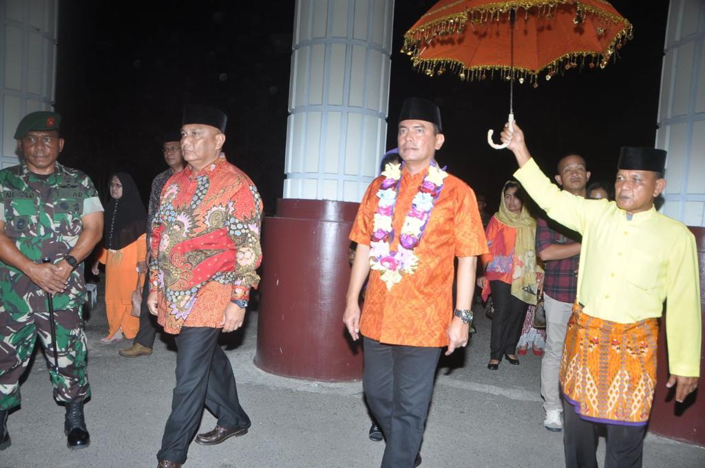 Rusli Sambut Pangdam XIII/Merdeka Kunjungan Kerja di Gorontalo