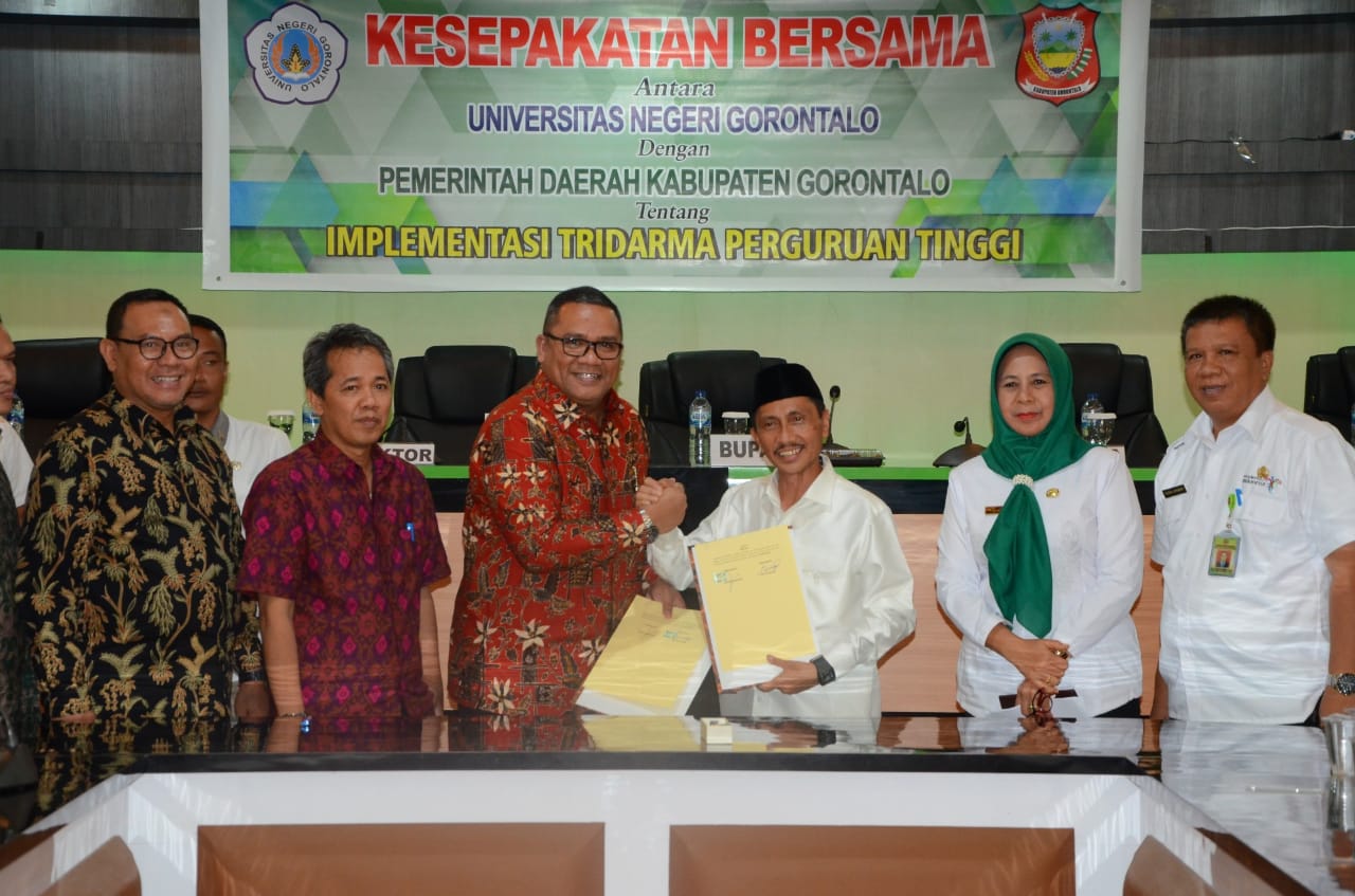 Pemkab Gorontalo dan UNG Kerjasama Tingkatkan SDM Pendidikan