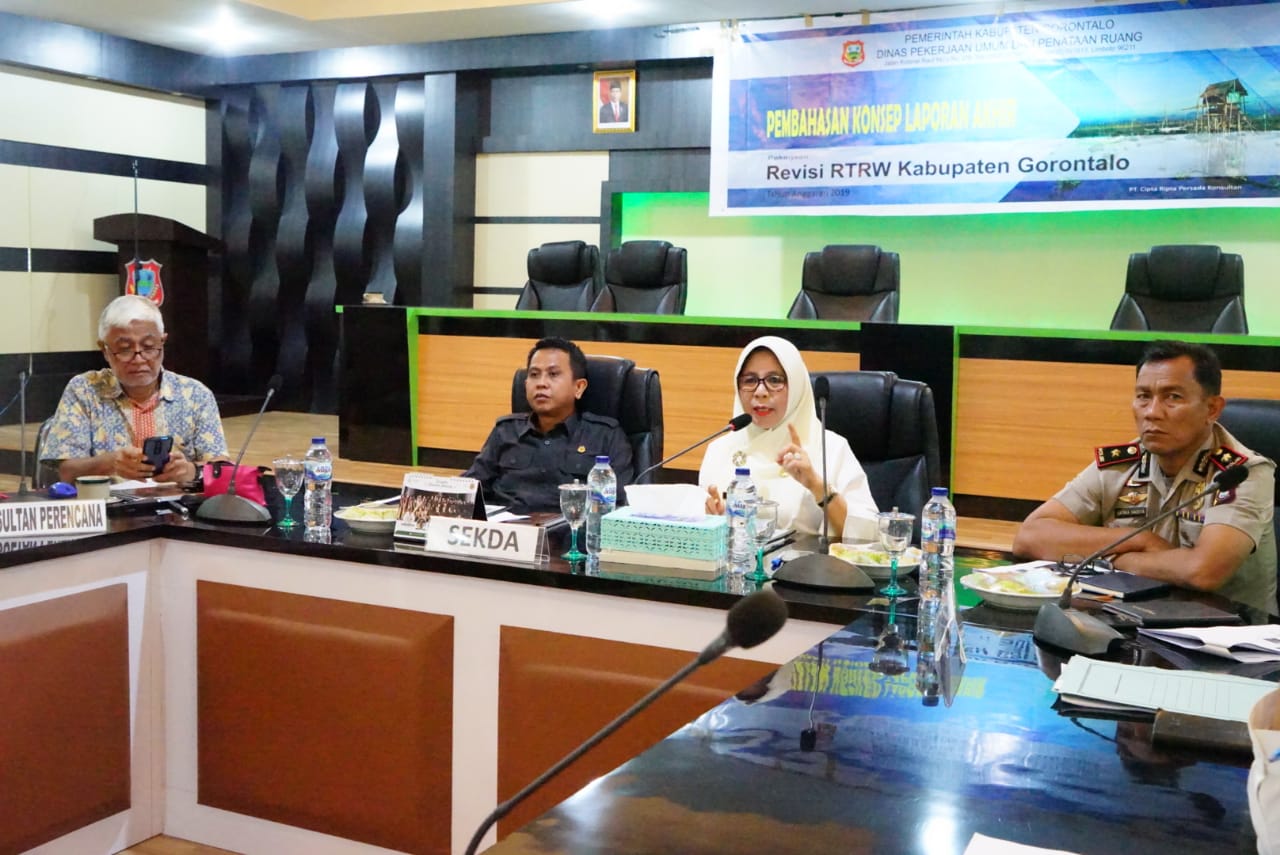 Penyusunan RTRW Penting untuk Pembangunan Kabupaten Gorontalo