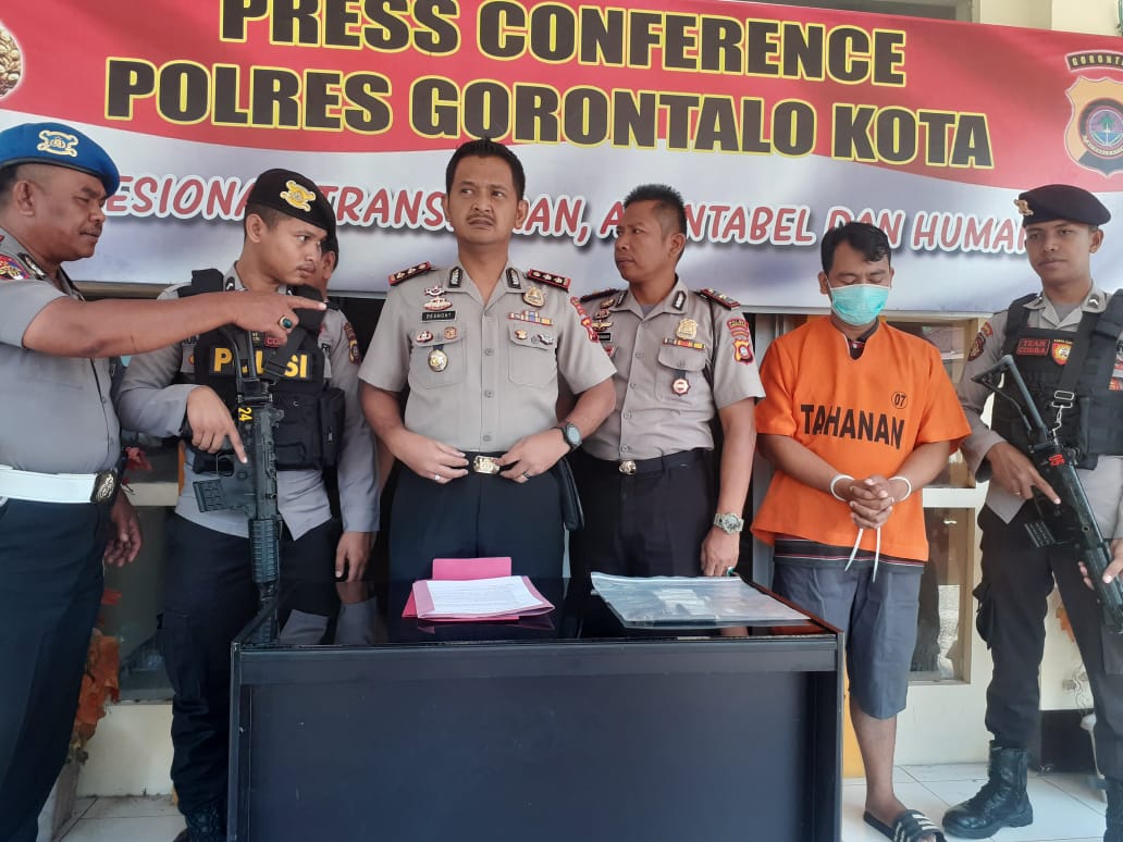 Polisi Tangkap Spesialis Pencuri Motor di Kota Gorontalo