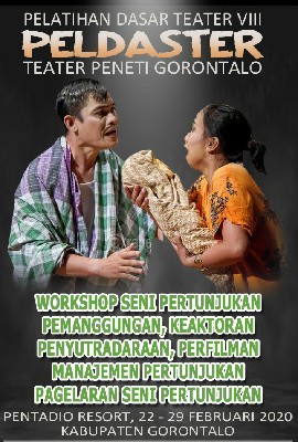 Teater Peneti Gorontalo Buka Perekrutan Baru untuk Umum