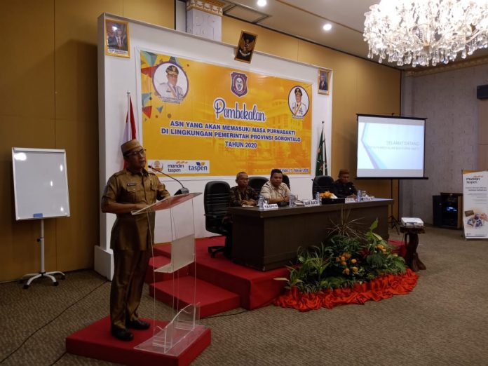 163 ASN Provinsi Gorontalo akan Pensiun tahun 2020