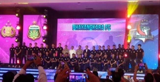 Menpora Dan Kapolri Hadiri Launching Bhayangkara FC