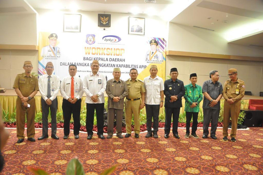 Pemda se-Provinsi Gorontalo Terima Penghargaan Kapabilitas APIP
