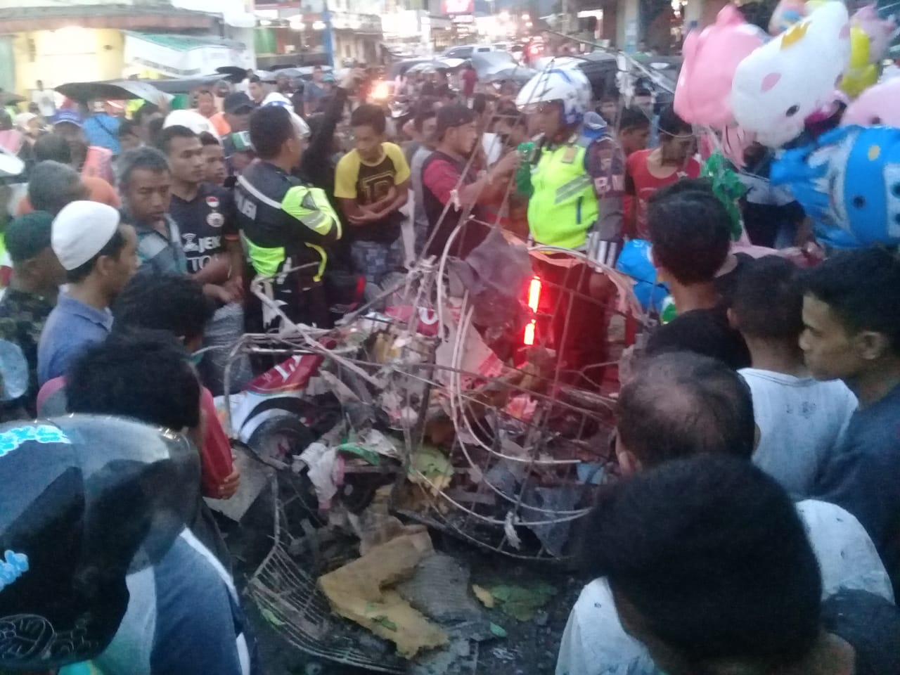 Ledakan Tabung Gas Balon Lukai 4 Warga di Gorontalo