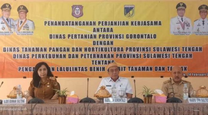 Gorontalo – Sulteng Kerja Sama Tingkatkan Pengawasan Sektor Pertanian