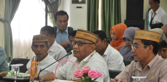 Rusli ajak Pemkab Gorontalo Bersinergi Selesaikan Persoalan Daerah