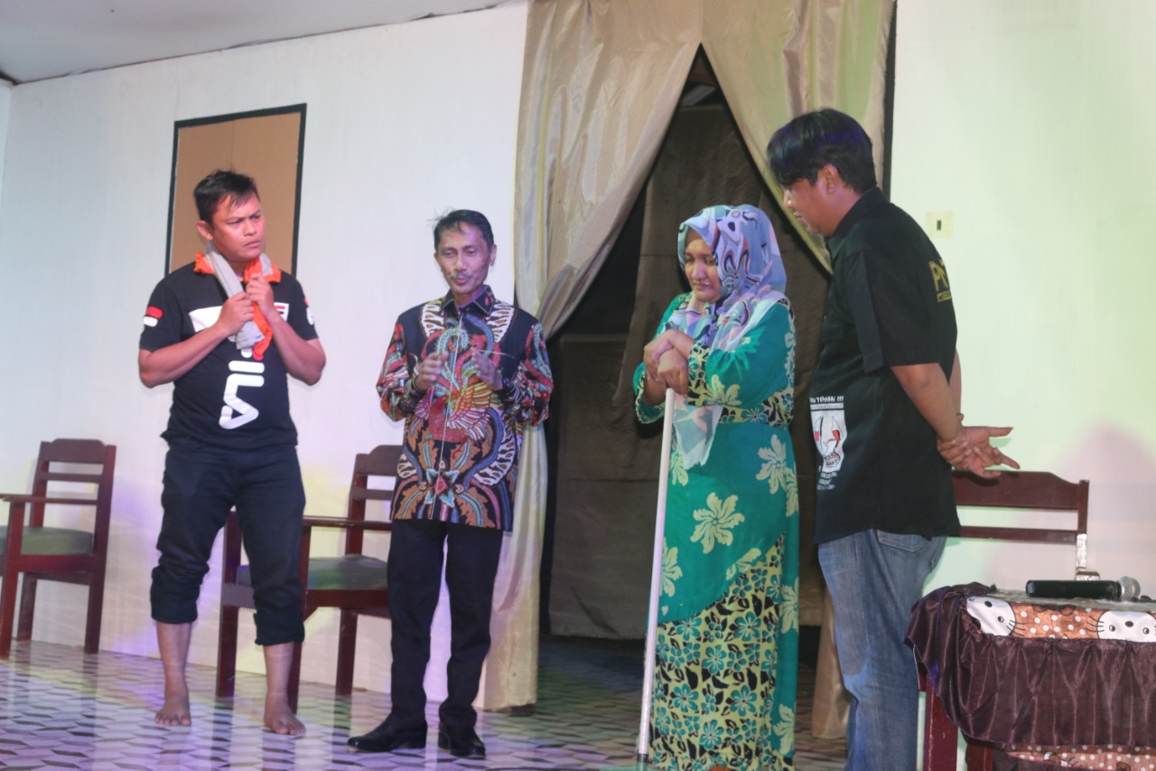 Nelson Dukung Peneti Kembangkan Seni Teater di Gorontalo